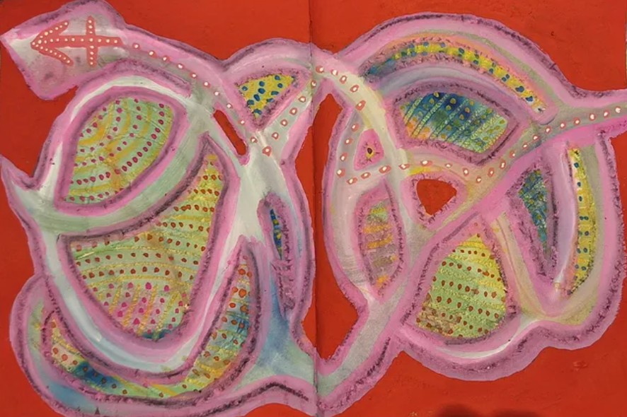 Paintings of light and color emotion